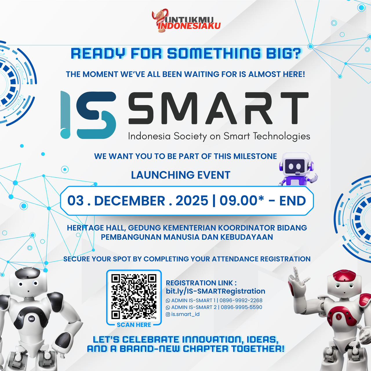 Transformasi Teknologi Cerdas Dimulai di Indonesia — IS-SMART 2025